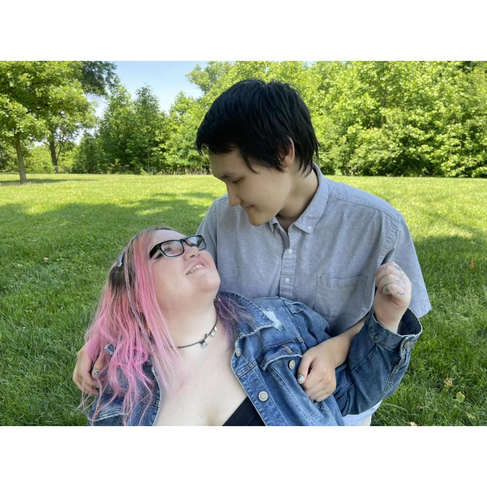 The cutest fucking photo of us.