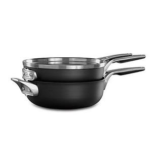 Calphalon® Premier™ Space Saving Hard Anodized Nonstick 10-Inch 3-Piece Cookware Set