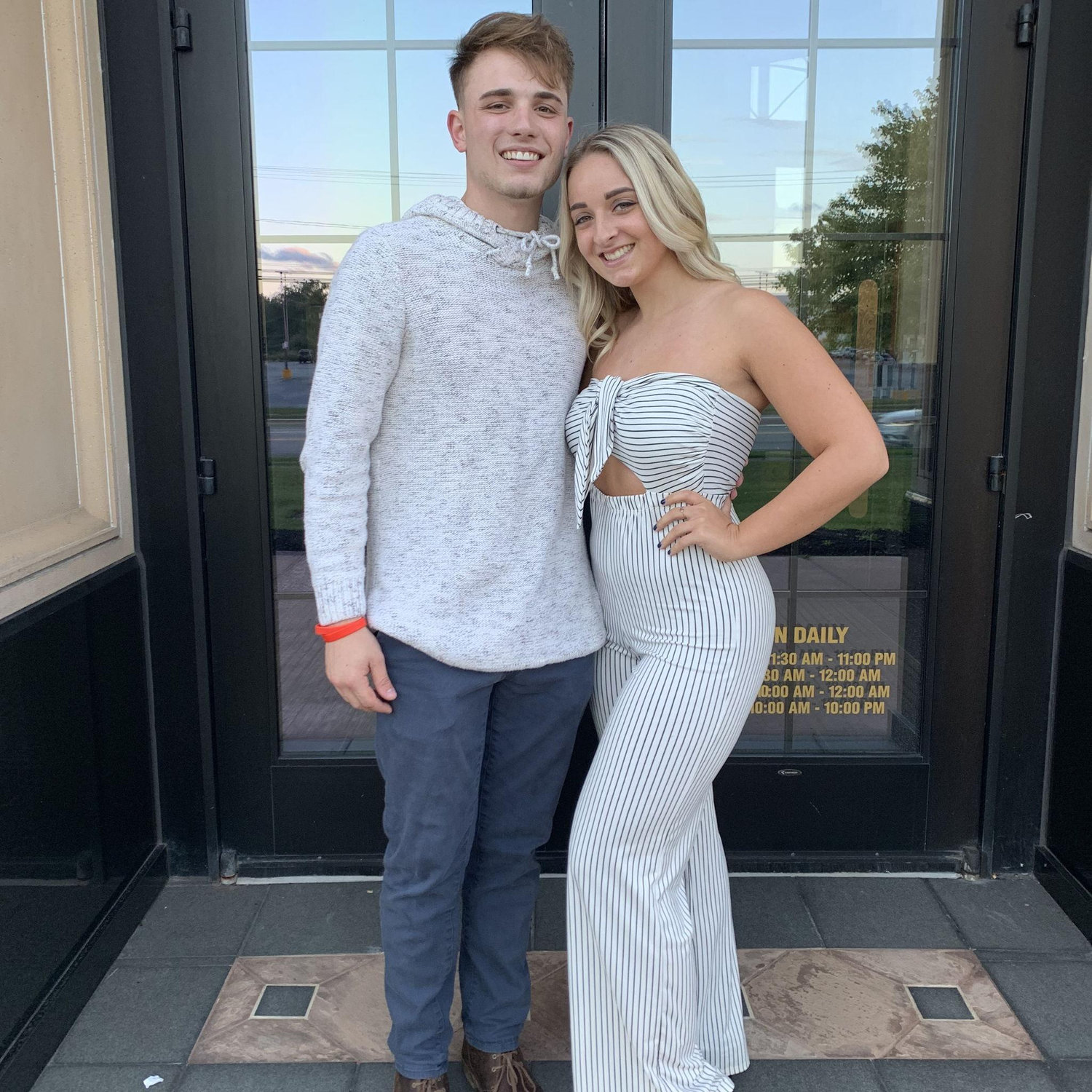 Our first picture together