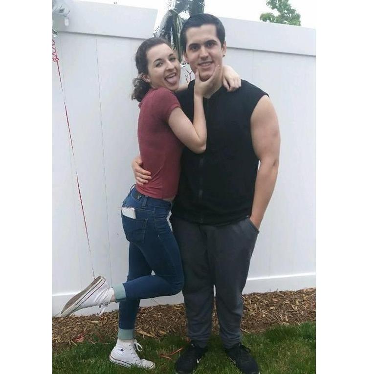 This was taken at one of our friend's high school graduation party. (2017)