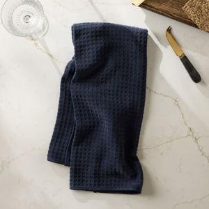 GEOMETRY Waffle Hand Towel | Sapphire