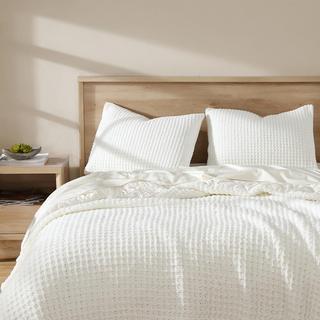 Snug Waffle Bamboo Sham, Set of 2