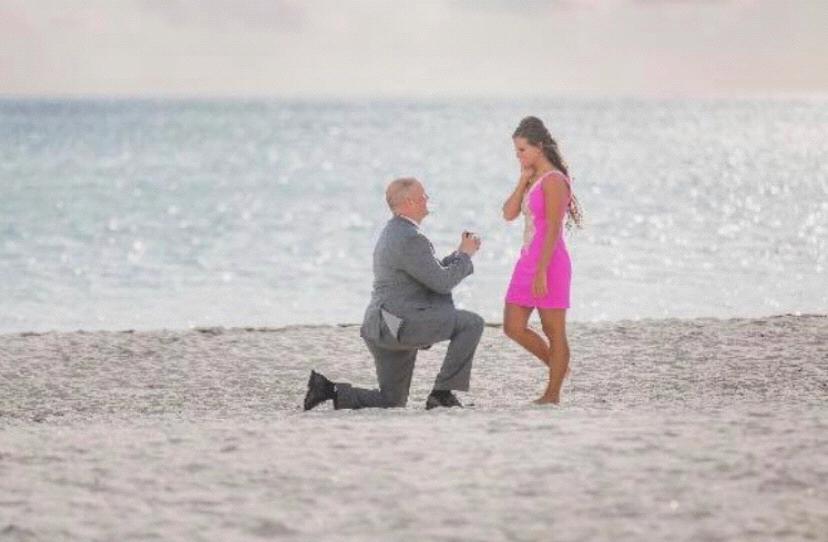 The day I said yes to the love of my life!❤️💕💍💑