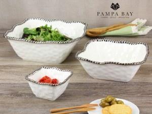 Pampa Bay Salerno Medium Square Bowl