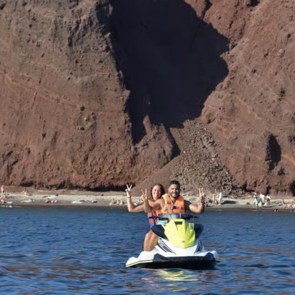 Santorini jet ski tour