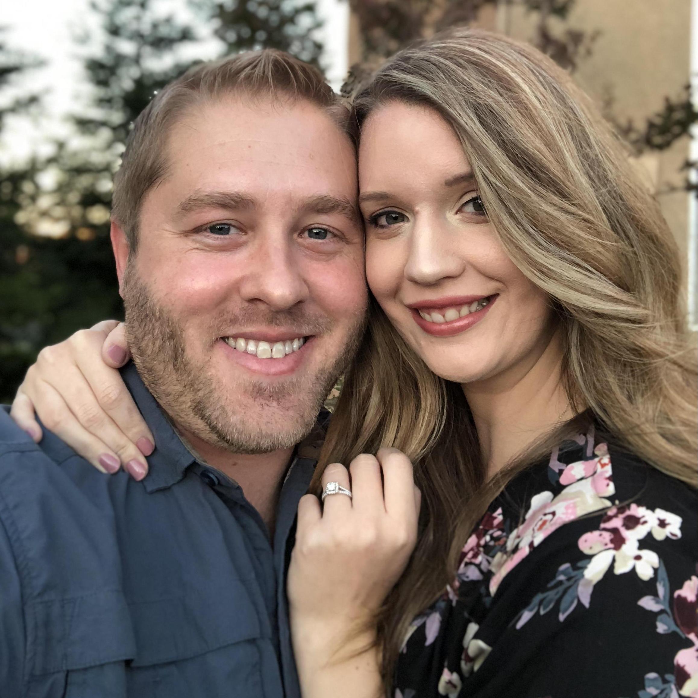 Headed out to a surprise engagement dinner with friends and family