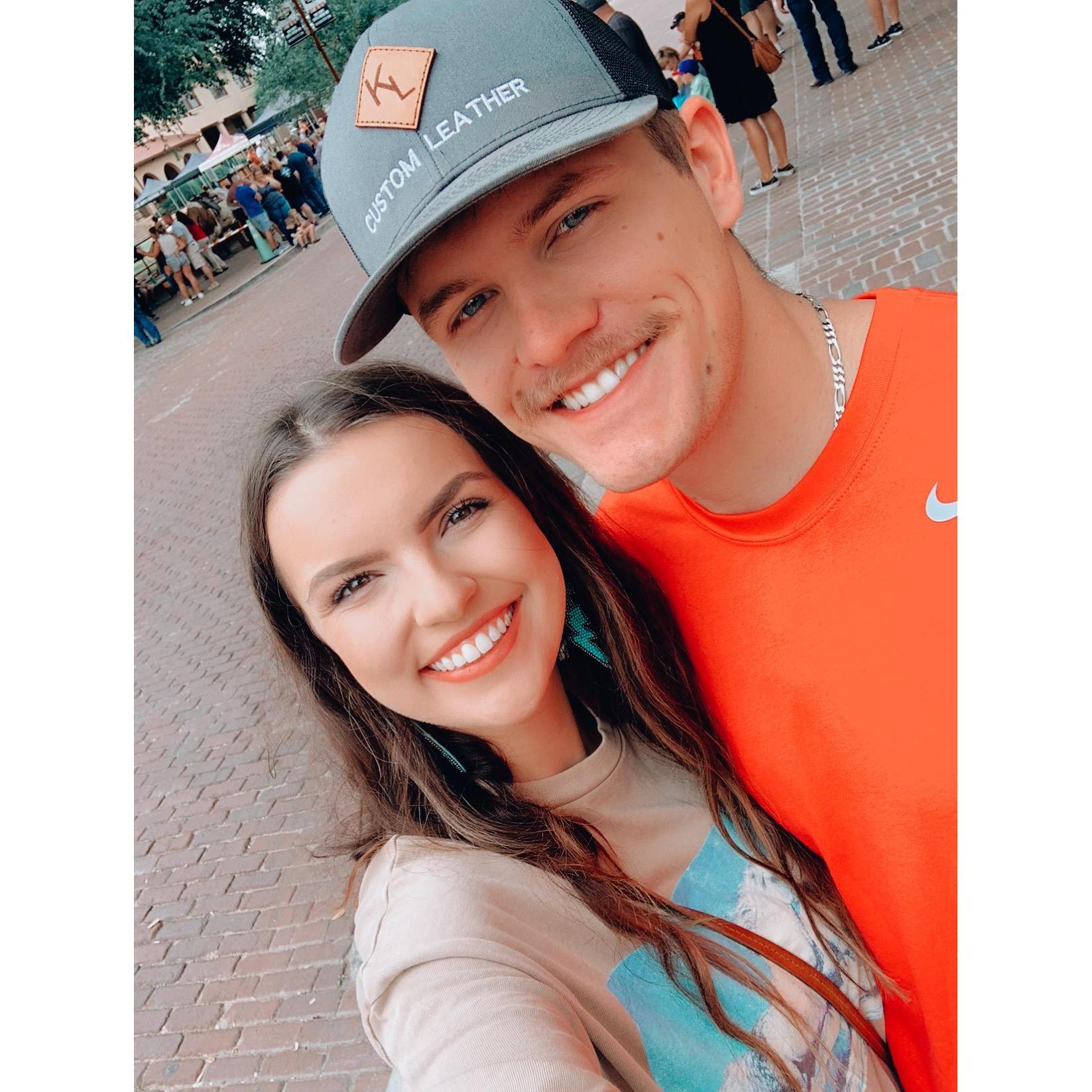 Back where we first met 5 years ago!