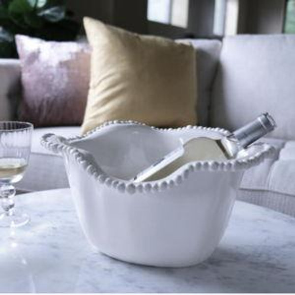 Beatriz Ball ~ Vida ~ Alegria Ice Bucket (White), Texture