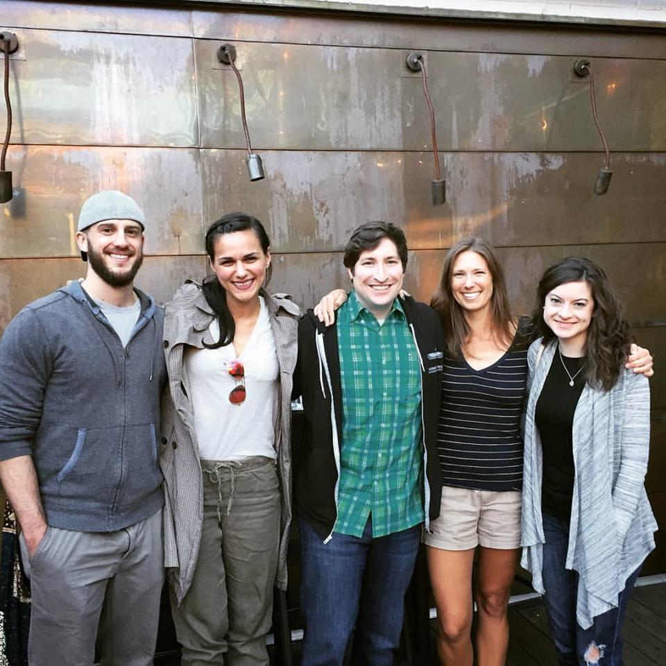 Hanging with our pals Jon, Jeanne and Steph in Charlottesville, VA in Spring 2017.