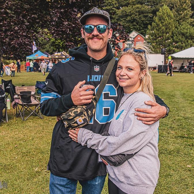 Andy proposed right before UP Fall Beer Fest so we could celebrate with all of our beer family in our favorite place, Marquette MI.