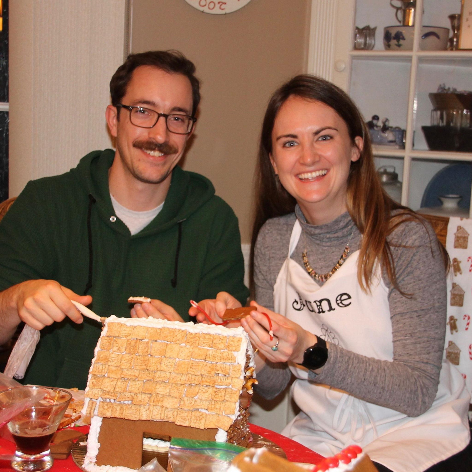 Our first gingerbread house