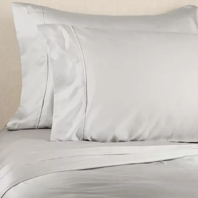 Brookstone® BioSense™ 500-Thread-Count Lyocell California King Sheet Set in Silver