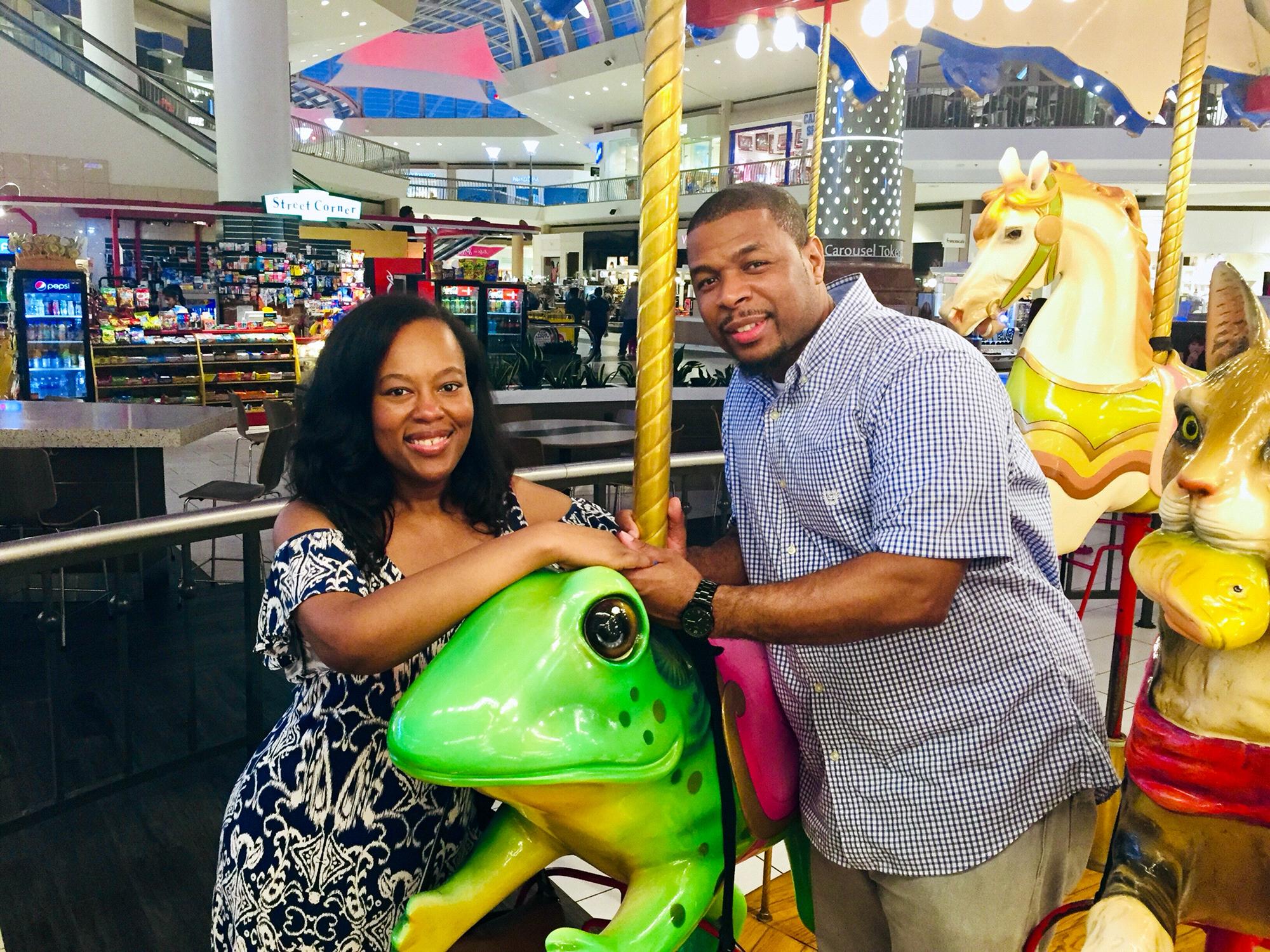 It’s hard to pass up a carousel!