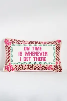 Furbish Studio Petite Needlepoint Pillow