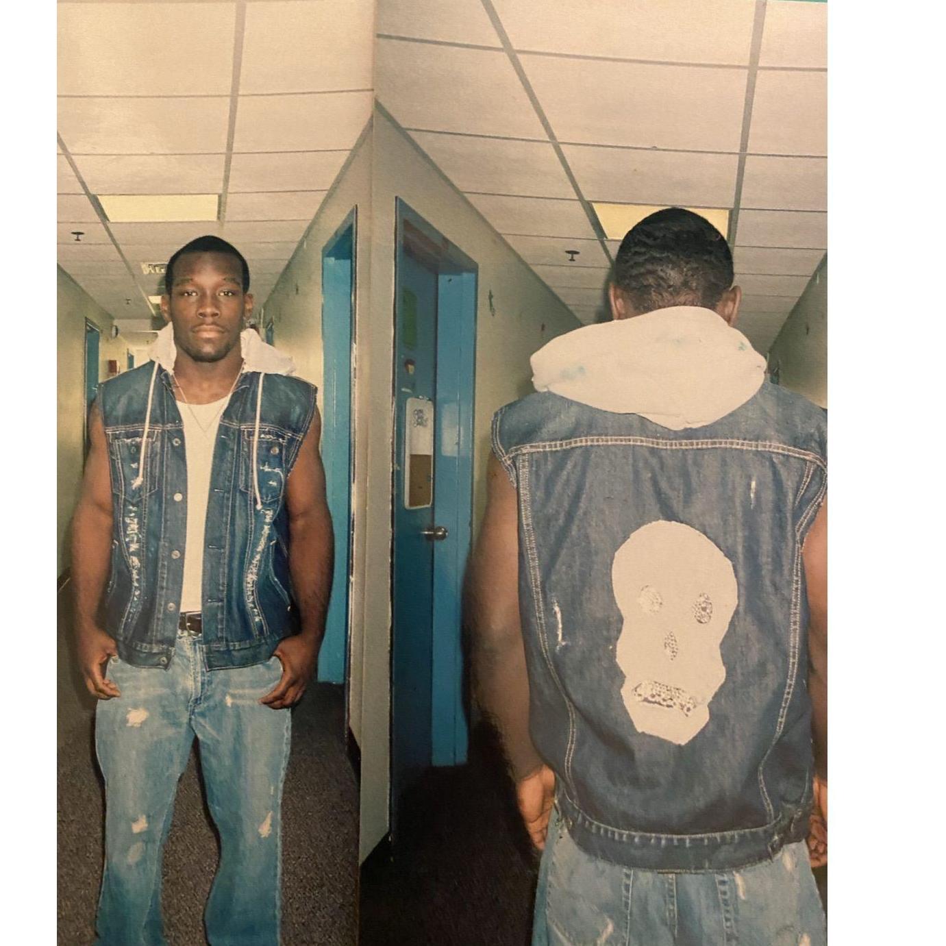 Millersville Muse: Malcolm modeling vintage Monshell Latise´