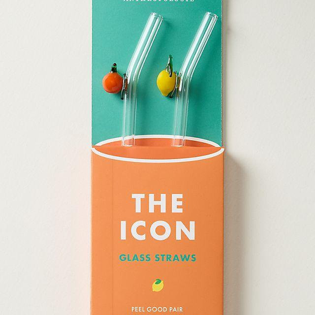 Icon Straws, Set of 2