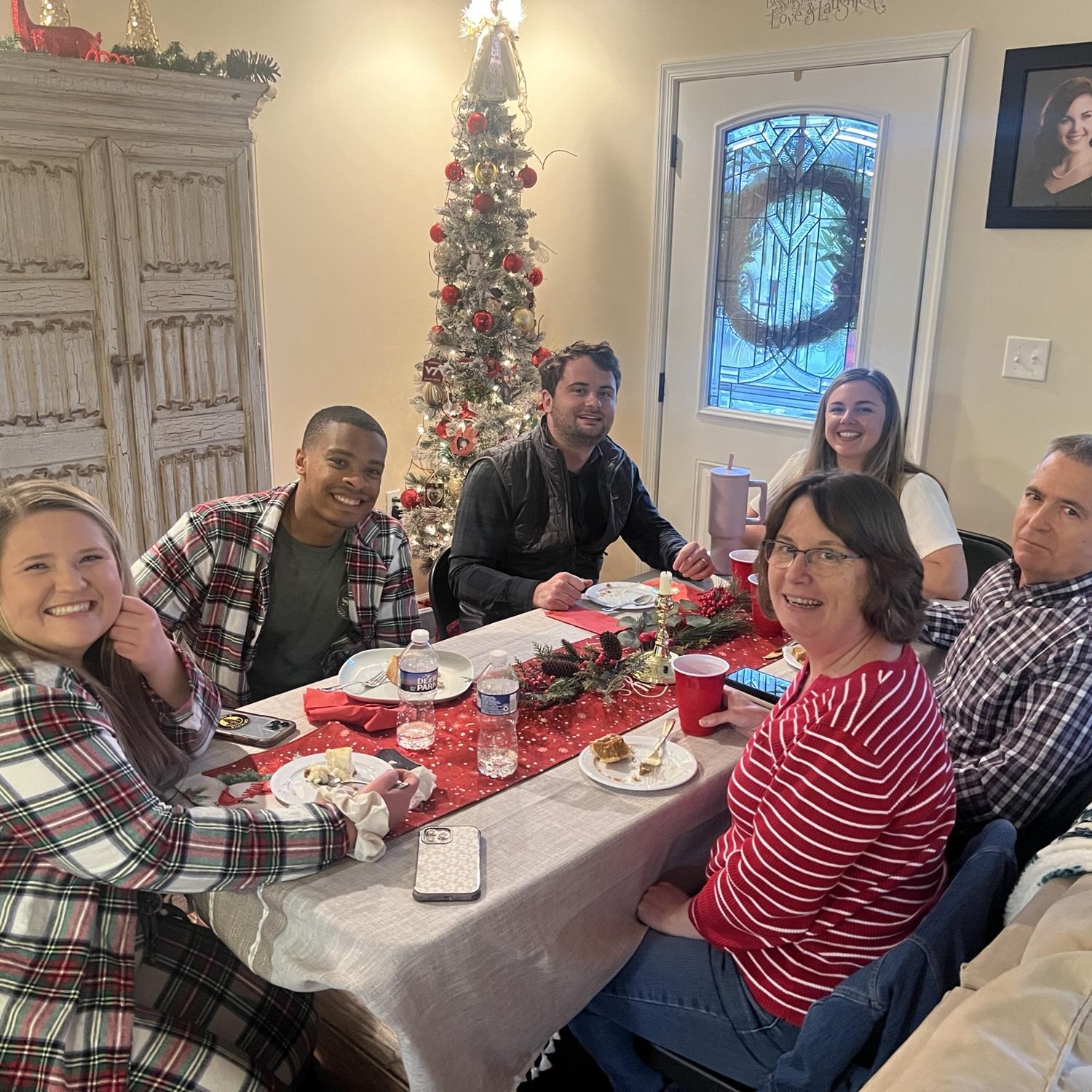 Christmas Day dinner 2023.