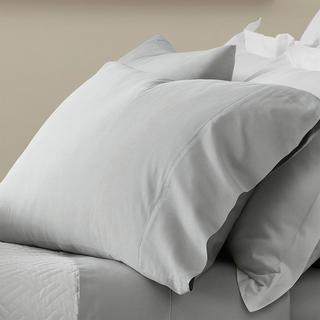 Signature Hemmed Organic Pillowcase, Set of 2