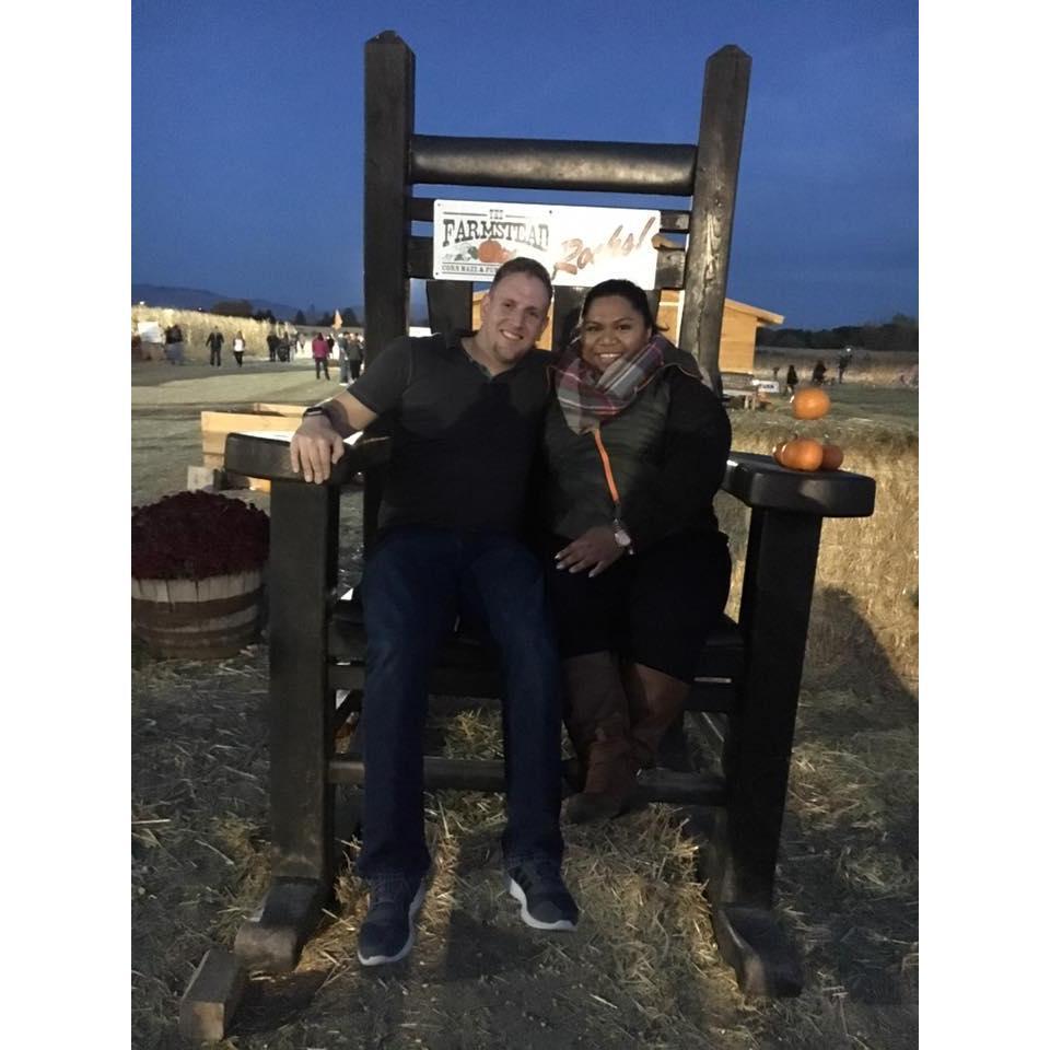 At Linder Farms pumpkin patch