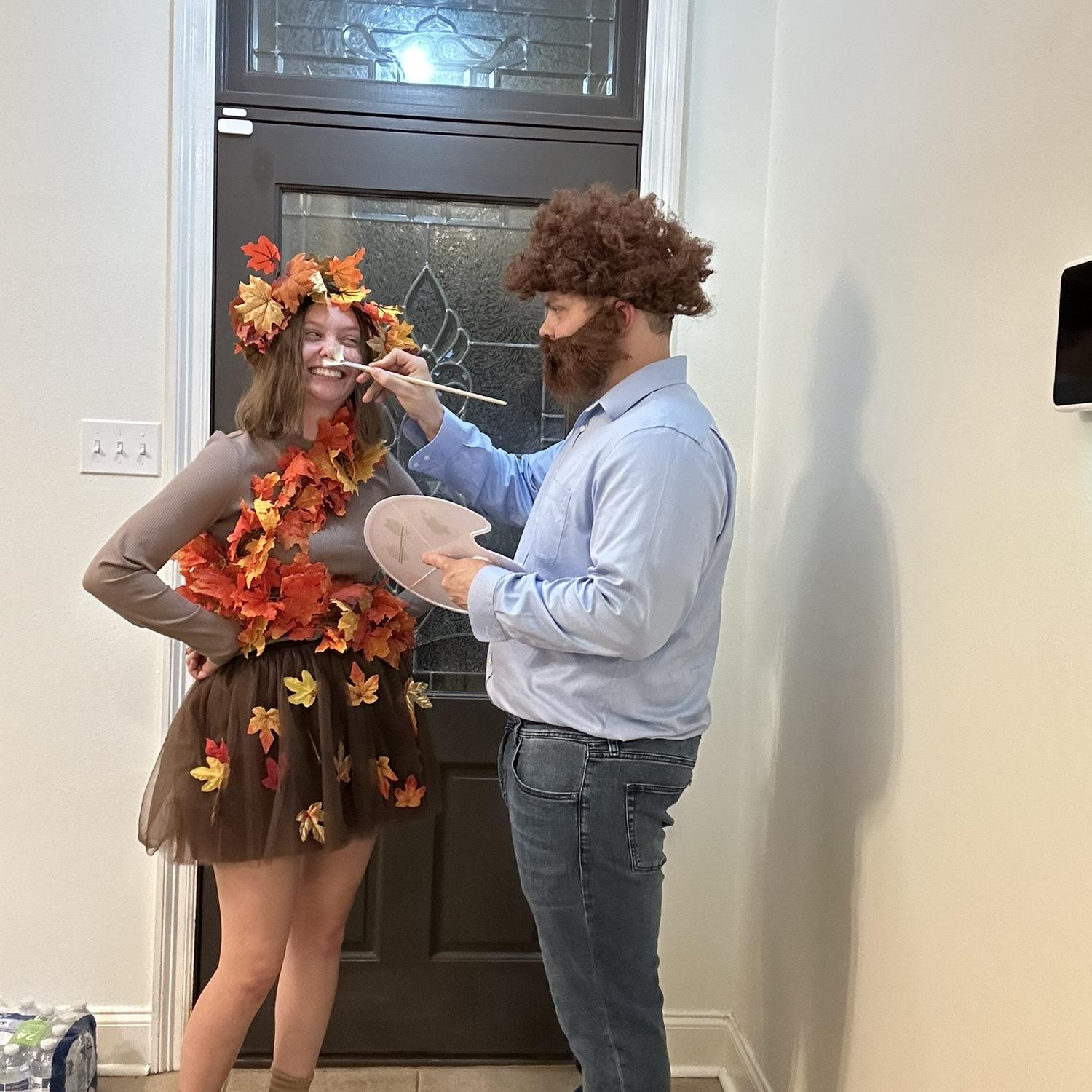 Halloween 2024: Bob Ross and a Happy Tree