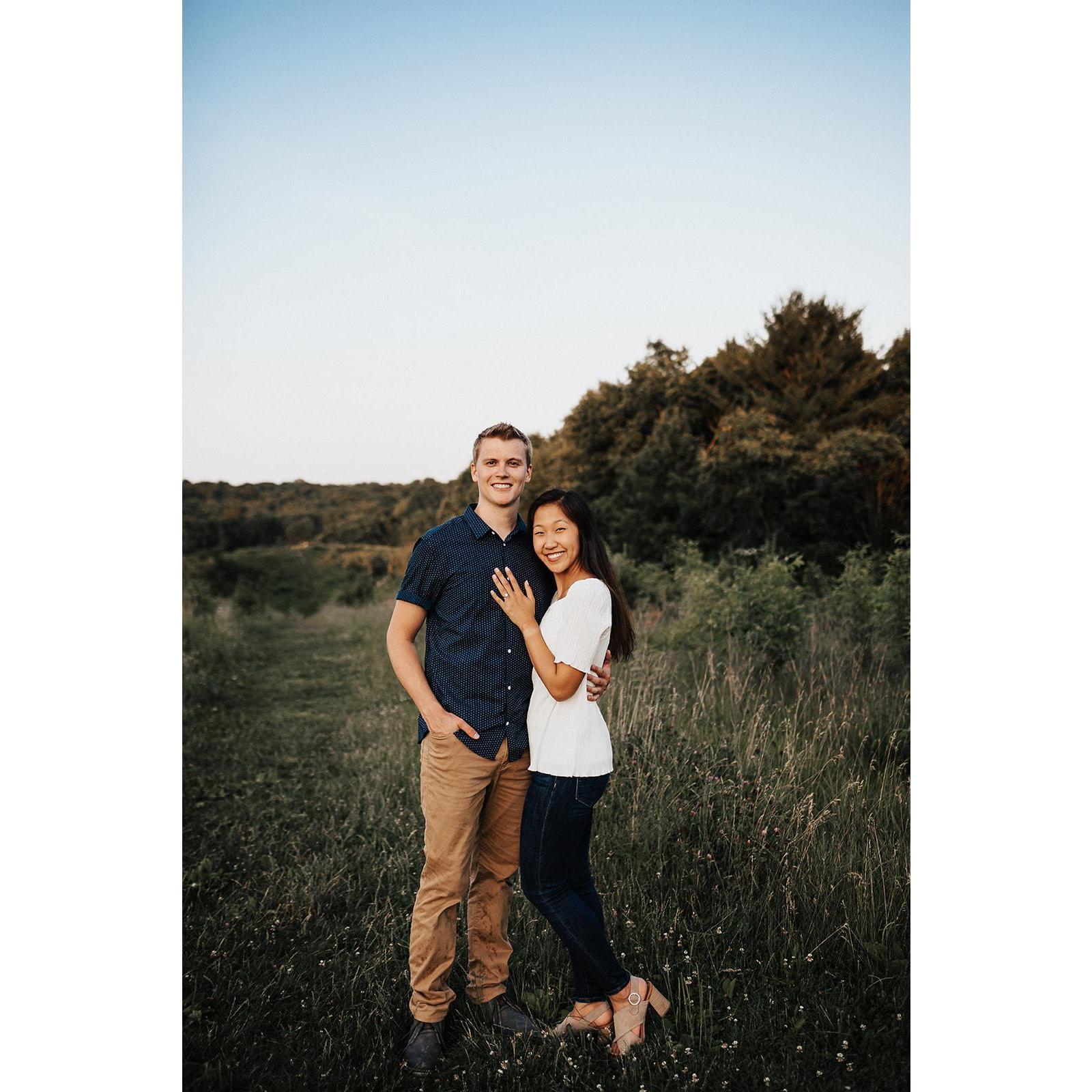 Thank you for everyone's love and support during our relationship. Here's a trip down memory lane and a dedication to our friends and family who helped us get to where we are today!