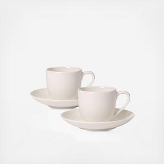 For Me Espresso Cup & Saucer, Set of 2