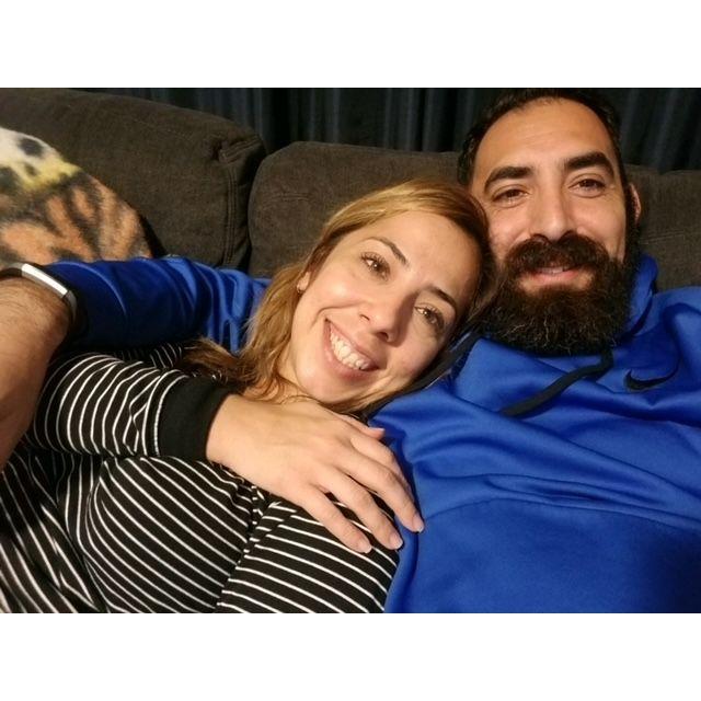 Our First Picture 🥰🤍💙