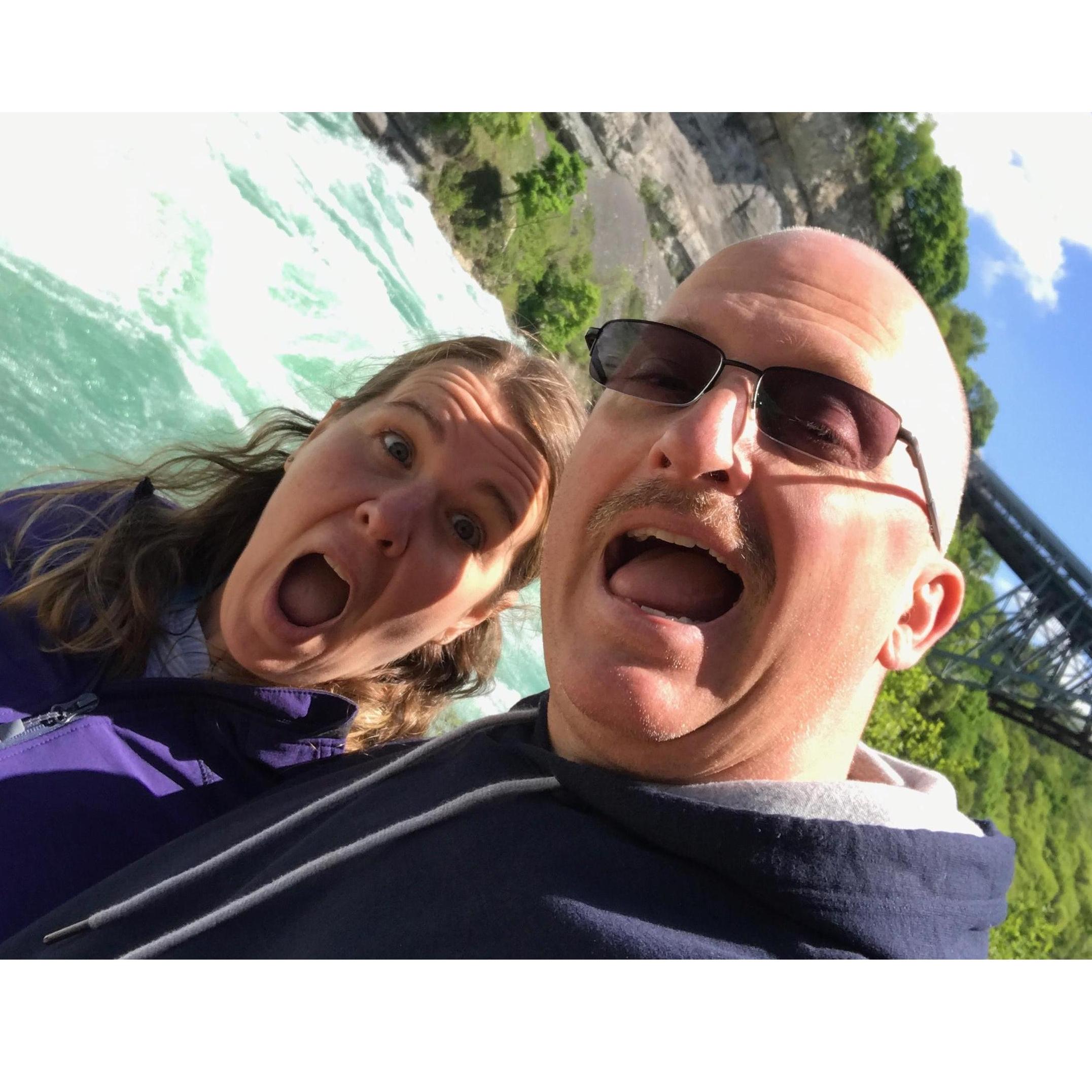 That last step is a doozy!!  Niagara Falls
