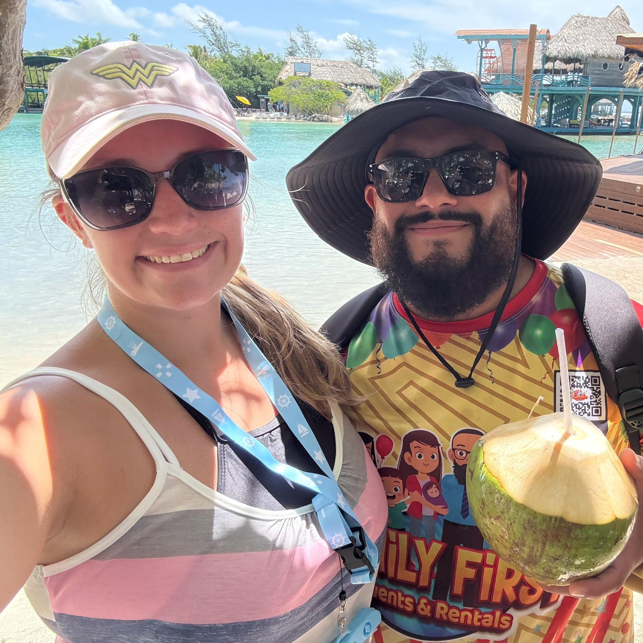 Our first time out of the country.