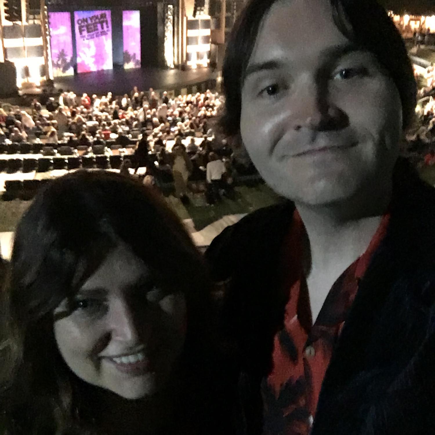 One of our first dates! Luckily for these theater nerds, it also happened to be a musical at the Moonlight Amphitheater in Vista. The show was “On Your Feet”, the Gloria Estefan jukebox show.