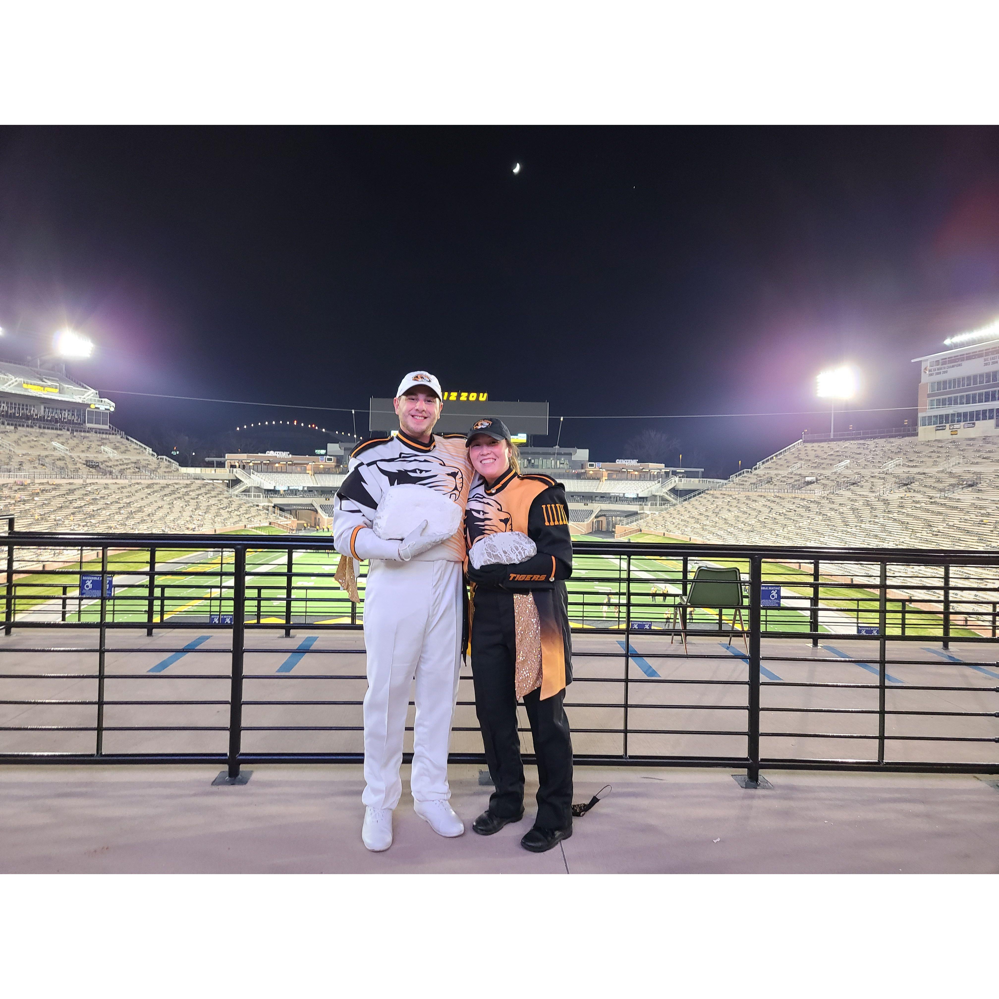 Nov 19, 2020. Getting our rocks after 4 years of Marching Mizzou.