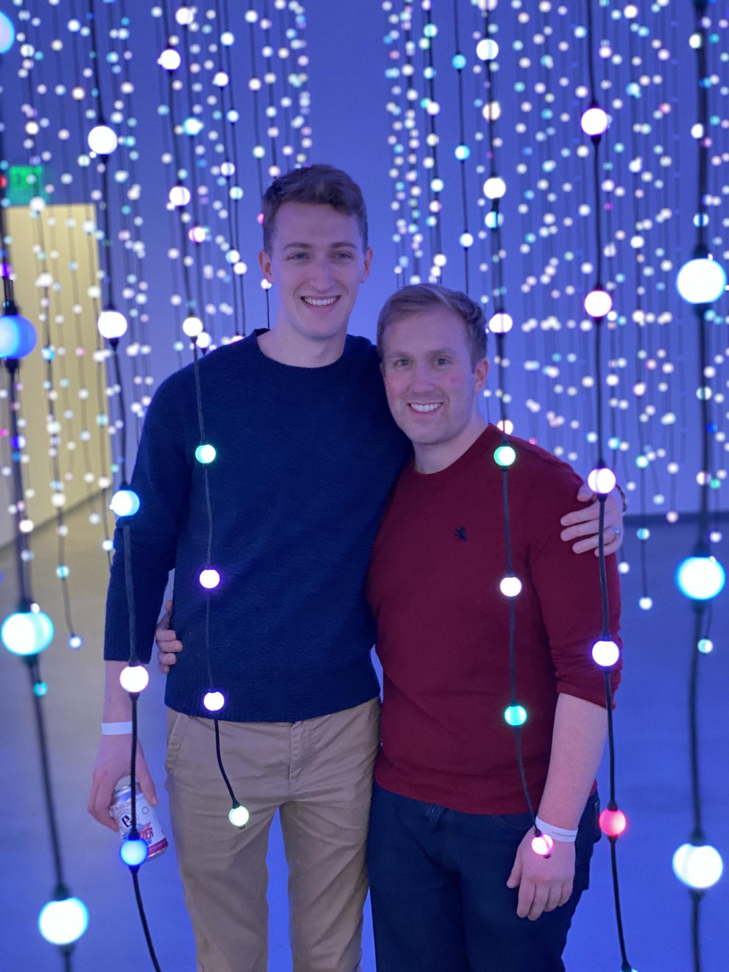 Oooo pretty lights at Wonderspaces
