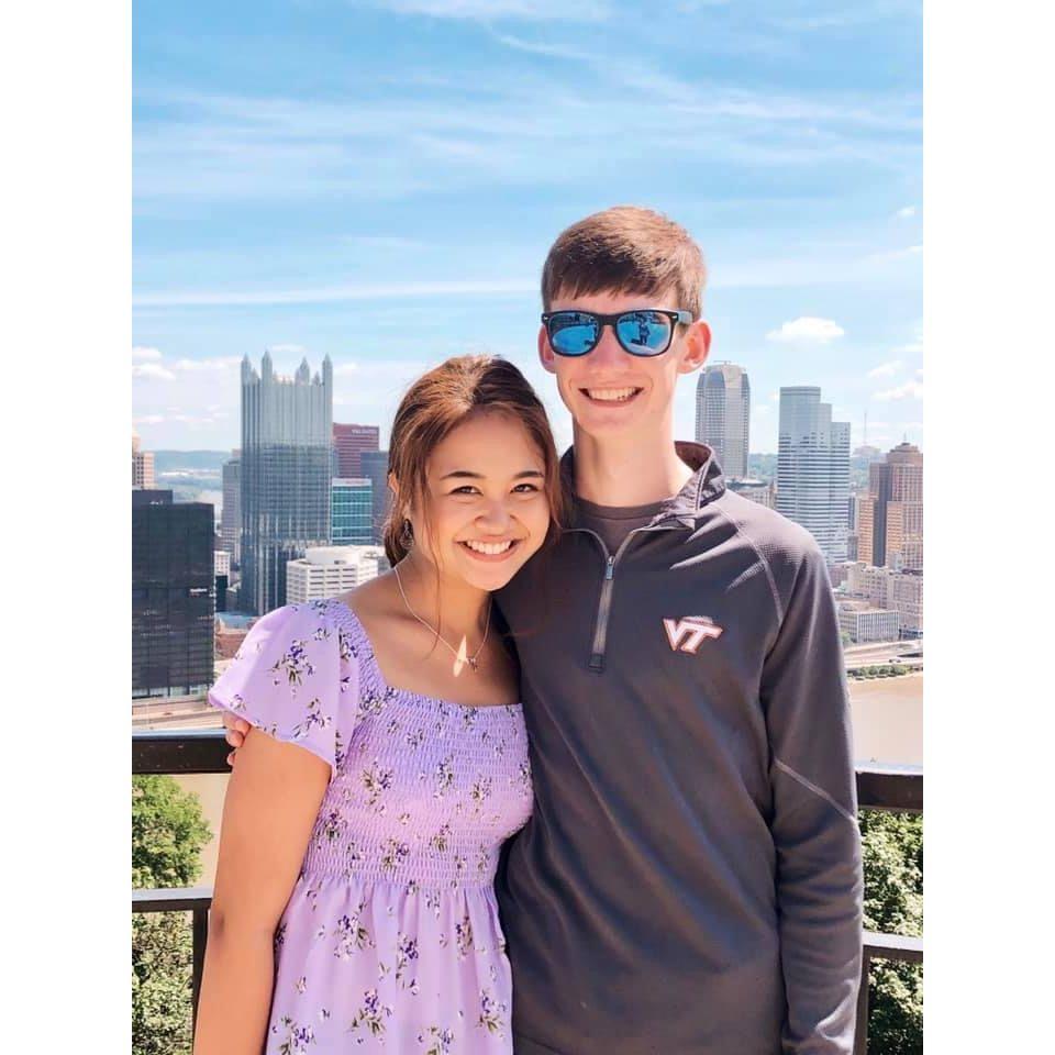 Summer 2019: Michelle's first visit to Pittsburgh.
