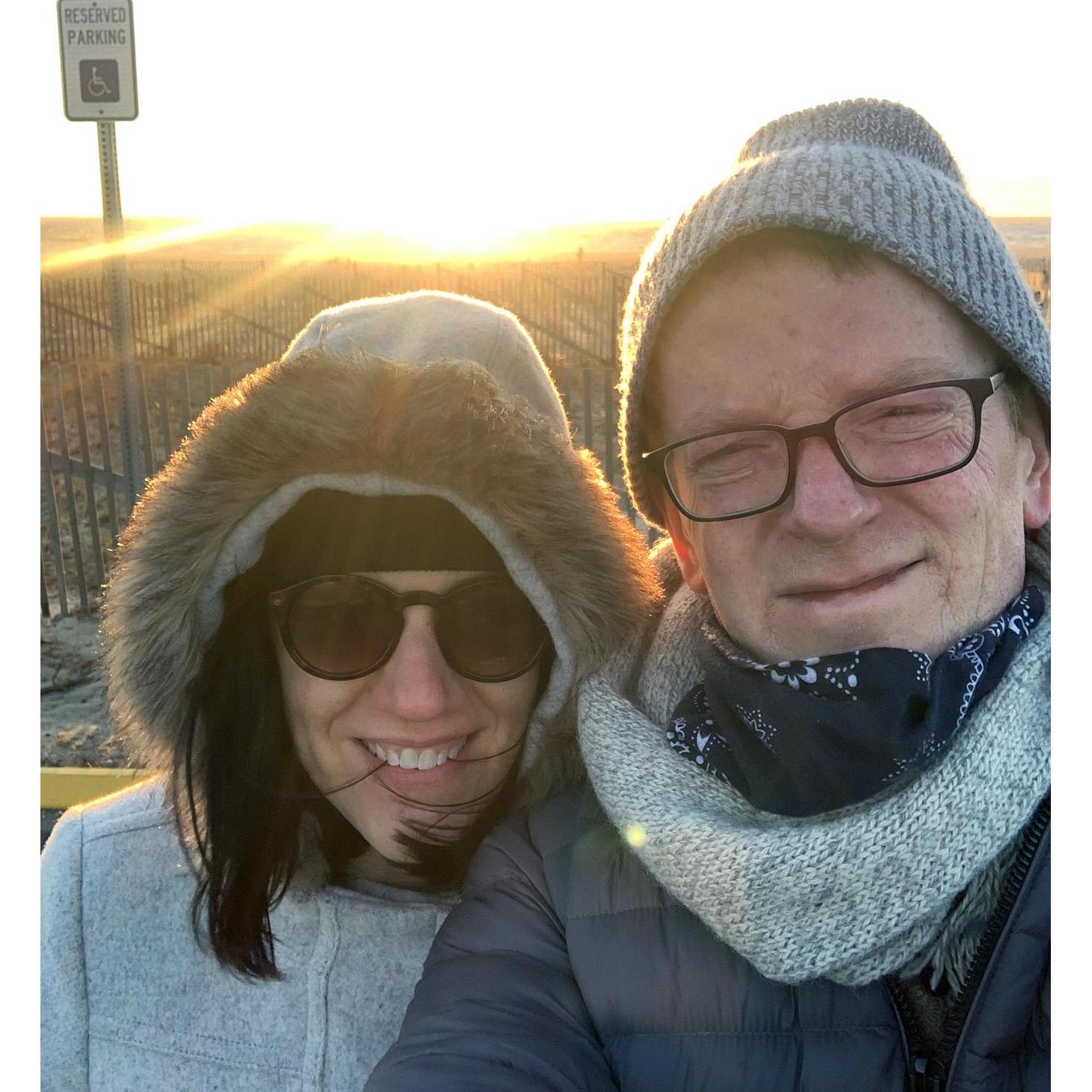we visited provincetown in january. it was chilly!
