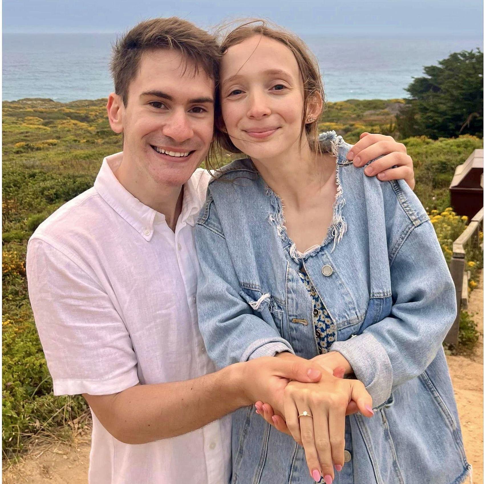 Our engagement photographer was kind enough to also snap a lowly iPhone photo