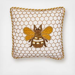 Queen Bee Throw Pillow