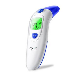 QQcute Digital Infrared Forehead Thermometer More Accurate Medical Fever Body Basal, Blue, 80 Gram