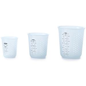 OXO Good Grips Silicone Measuring Cups Set (1/1, 1, & 2-Cup)
