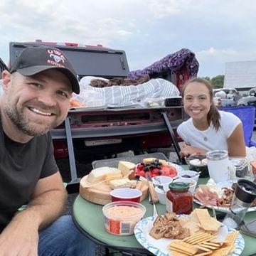 First drive-in theater date with Bessie