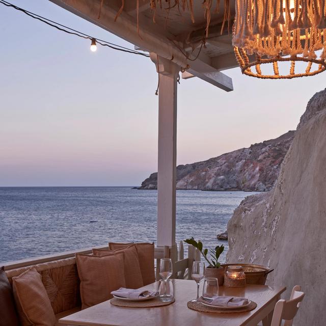 Dinner at Akrotiri in Milos