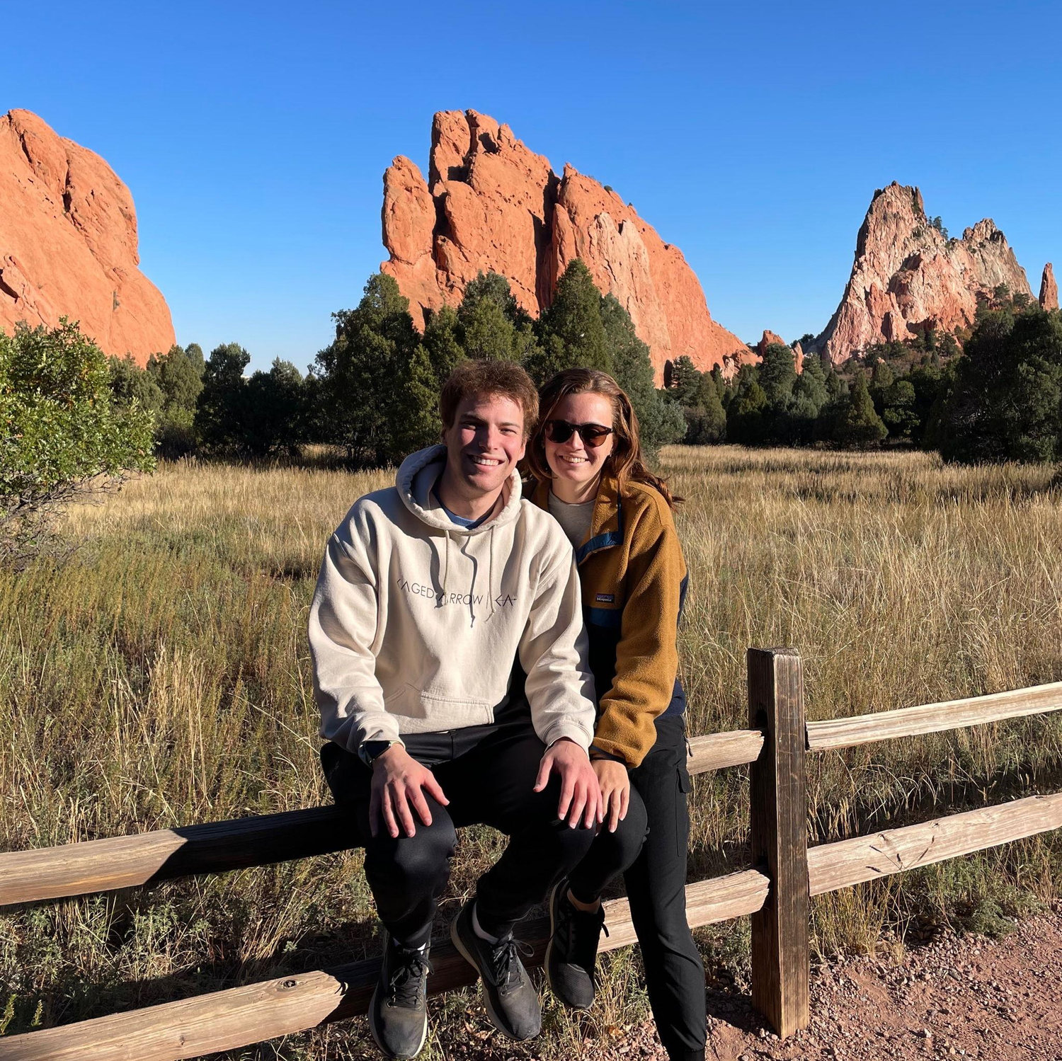 Emma's first visit to Max in Colorado, October 2021. Max lived right near Garden of the Gods and we frequently hiked here during our visits.