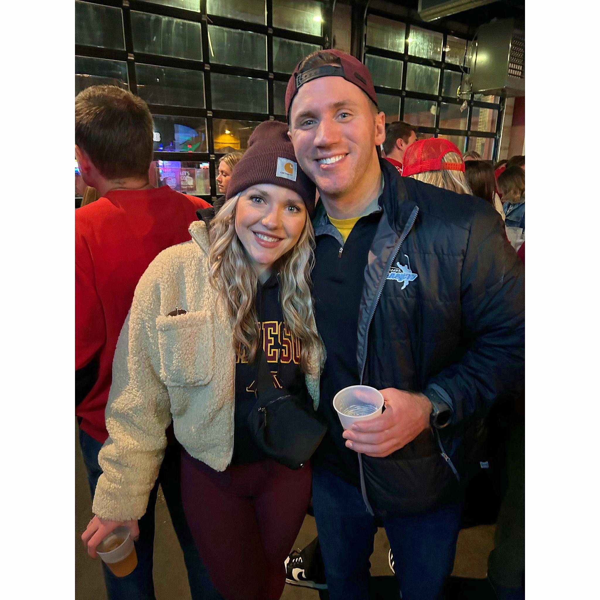 Gopher Badger game in Madison