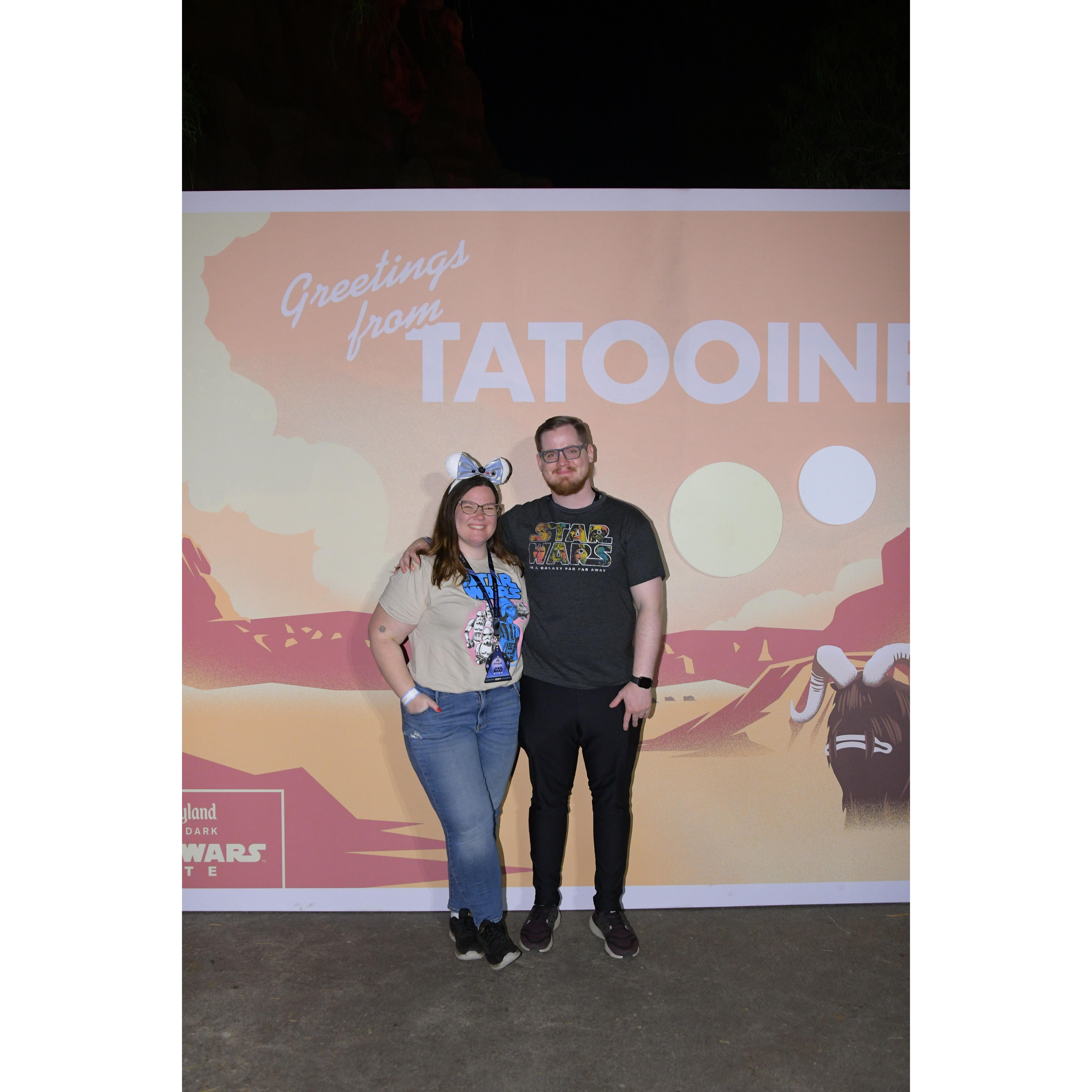 Our 1st Star Wars Night