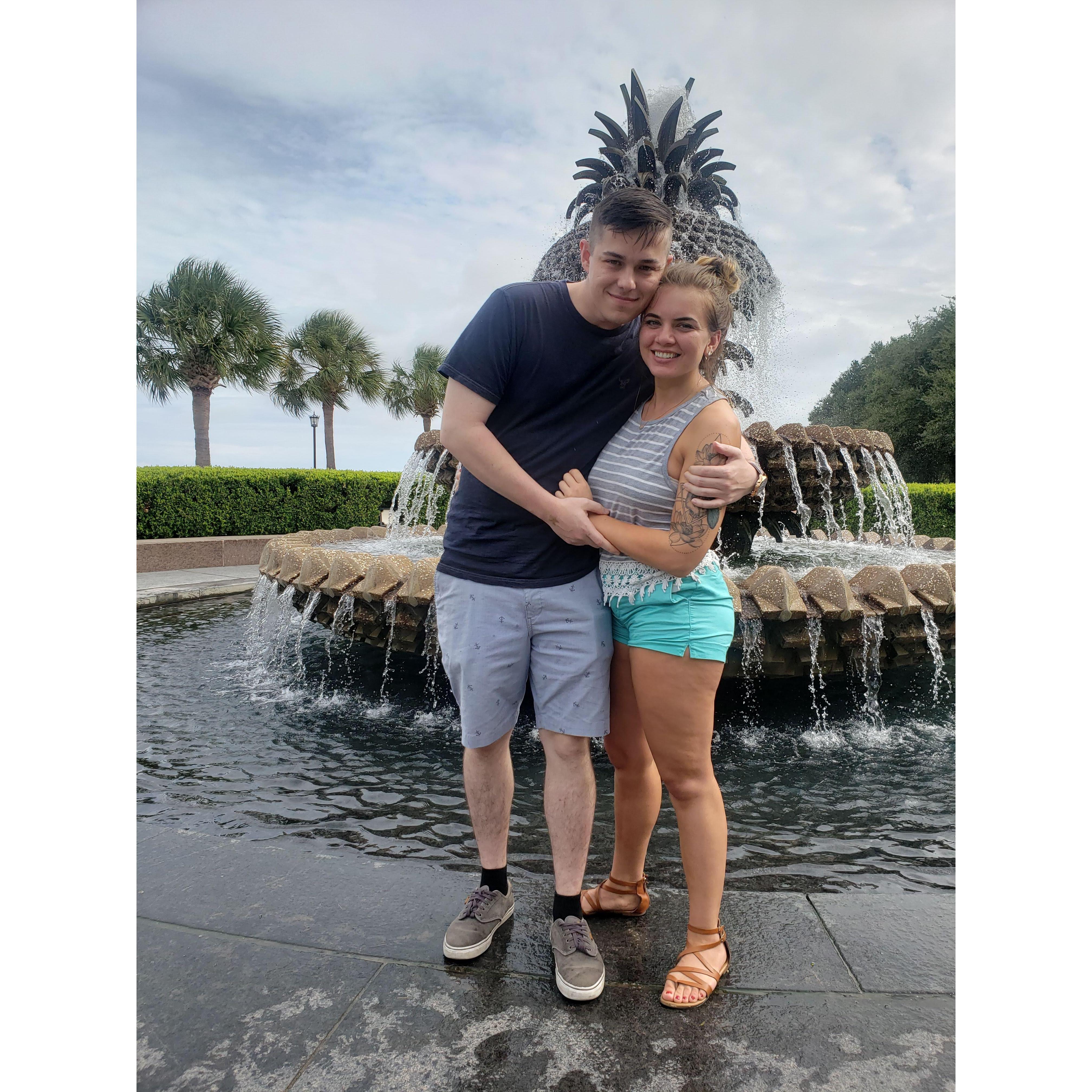Our last day as boyfriend and girlfriend ;)