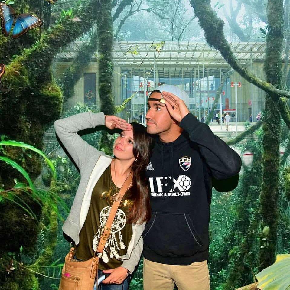 Our very first date at the California Academy of Sciences.