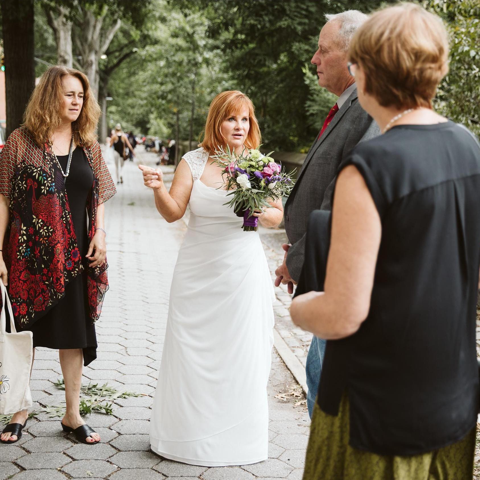 Before the ceremony
Kerrin, Terri, Scott and Lorna