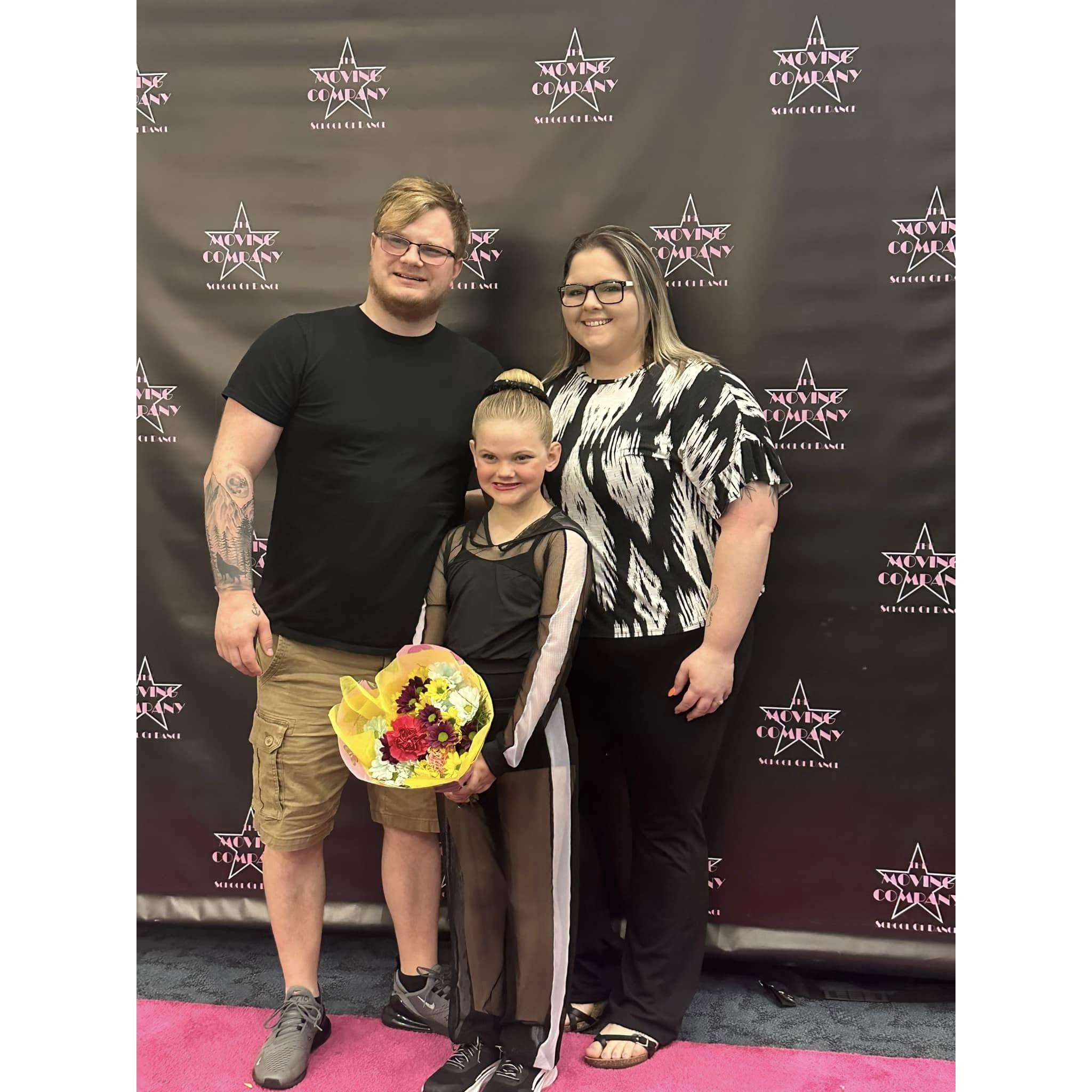 Aubri's Dance recital 2024!