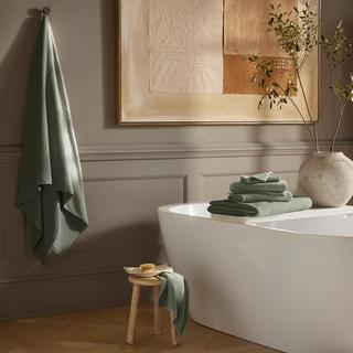 Spa 6-Piece Organic Bath Sheet Set