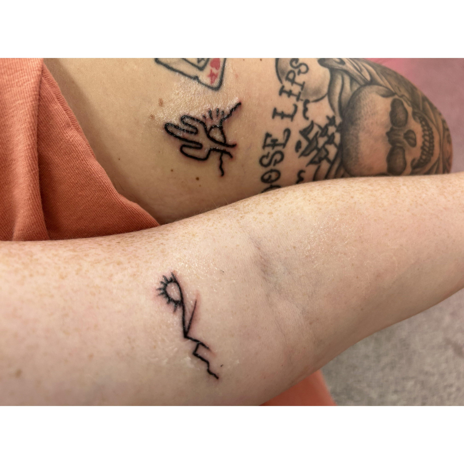 6/22/2023- Nathan and MaddieGrace Got Similar Tattoos in Vegas & MaddieGraces First Tattoo