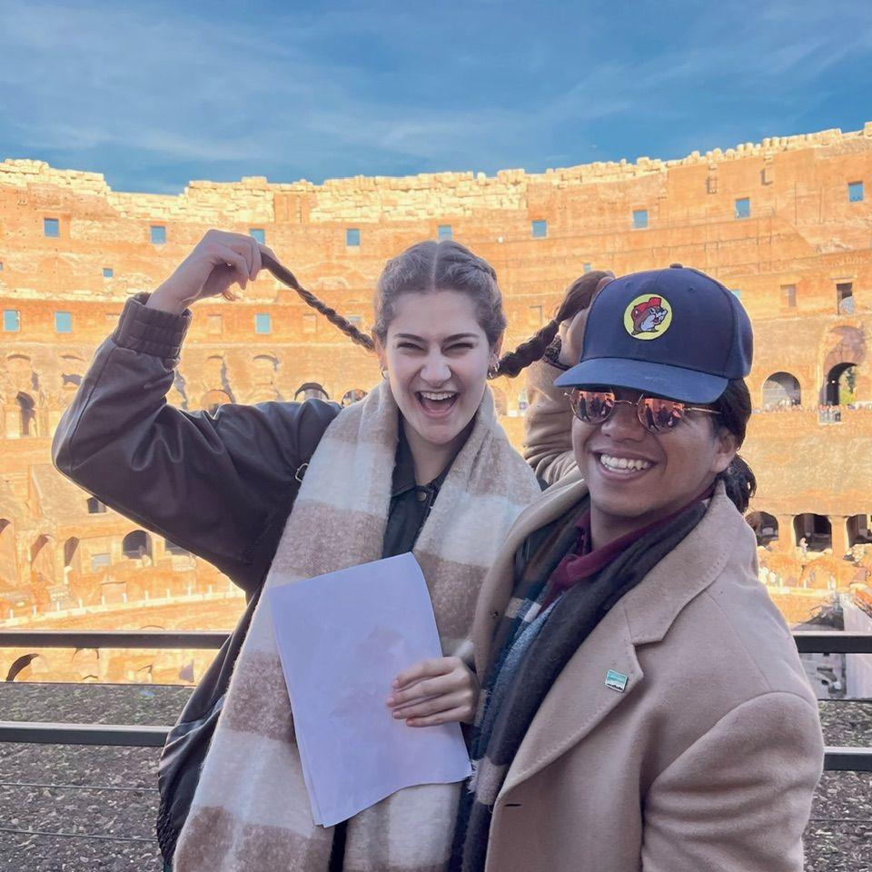 Some say the first date was in Rome...